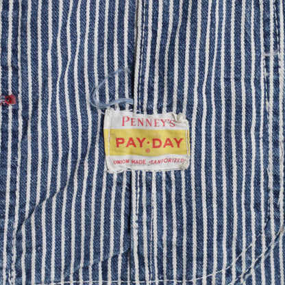 PAY DAY HICKORY STRIPED OVERALL (GOOD USED CONDITION)