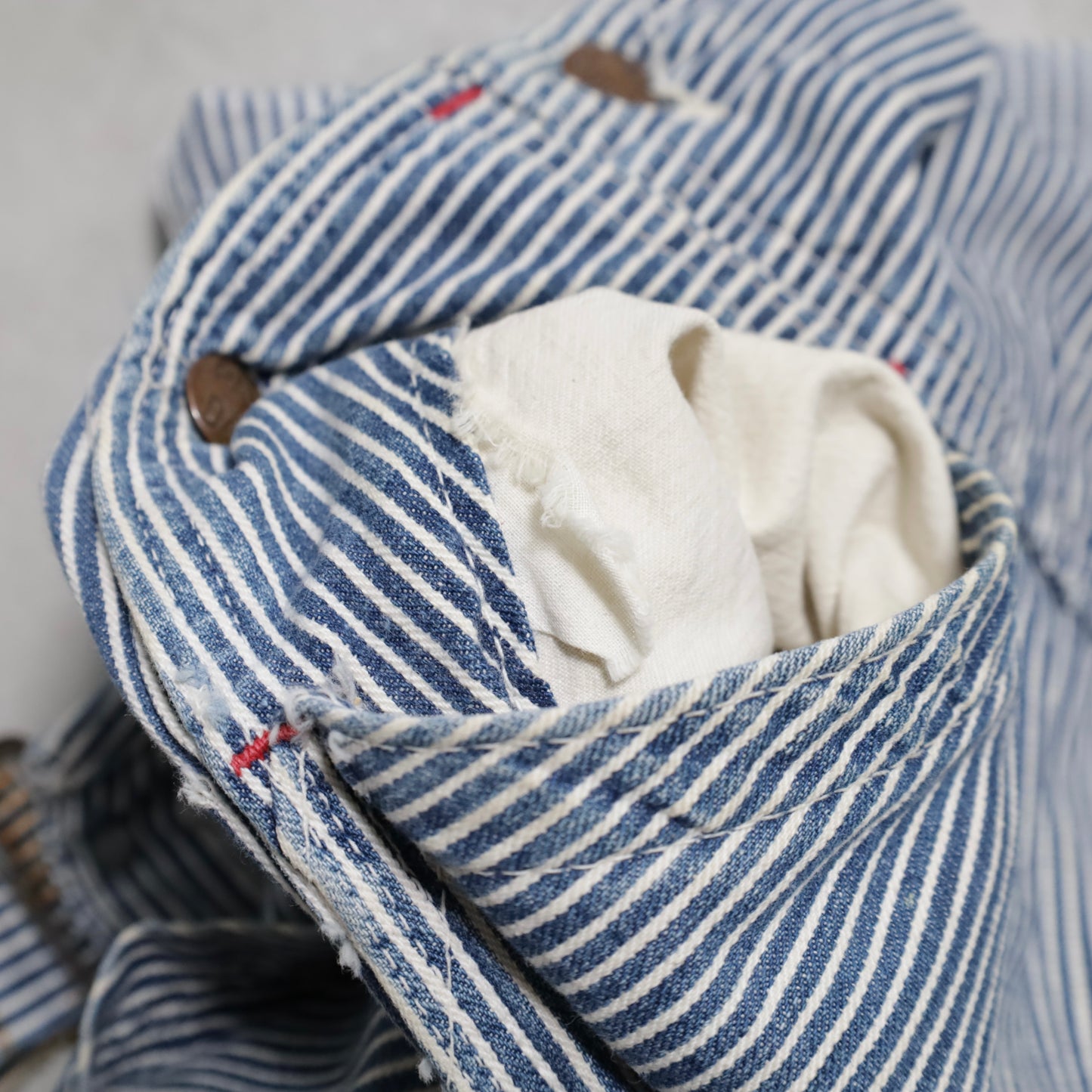 PAY DAY HICKORY STRIPED OVERALL (GOOD USED CONDITION)