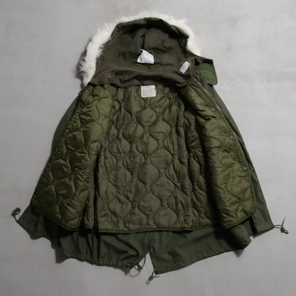 ALMOST DEAD STOCK U.S.ARMY M-65 FIELD PARKA (FULL SET/LARGE)
