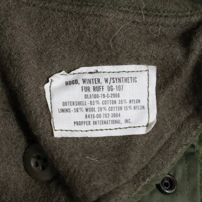ALMOST DEAD STOCK U.S.ARMY M-65 FIELD PARKA (FULL SET/LARGE)