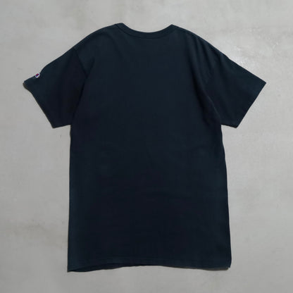 CHAMPION SCRIPT LOGO T-SHIRT (BLACK/LARGE/GOOD CONDITION)