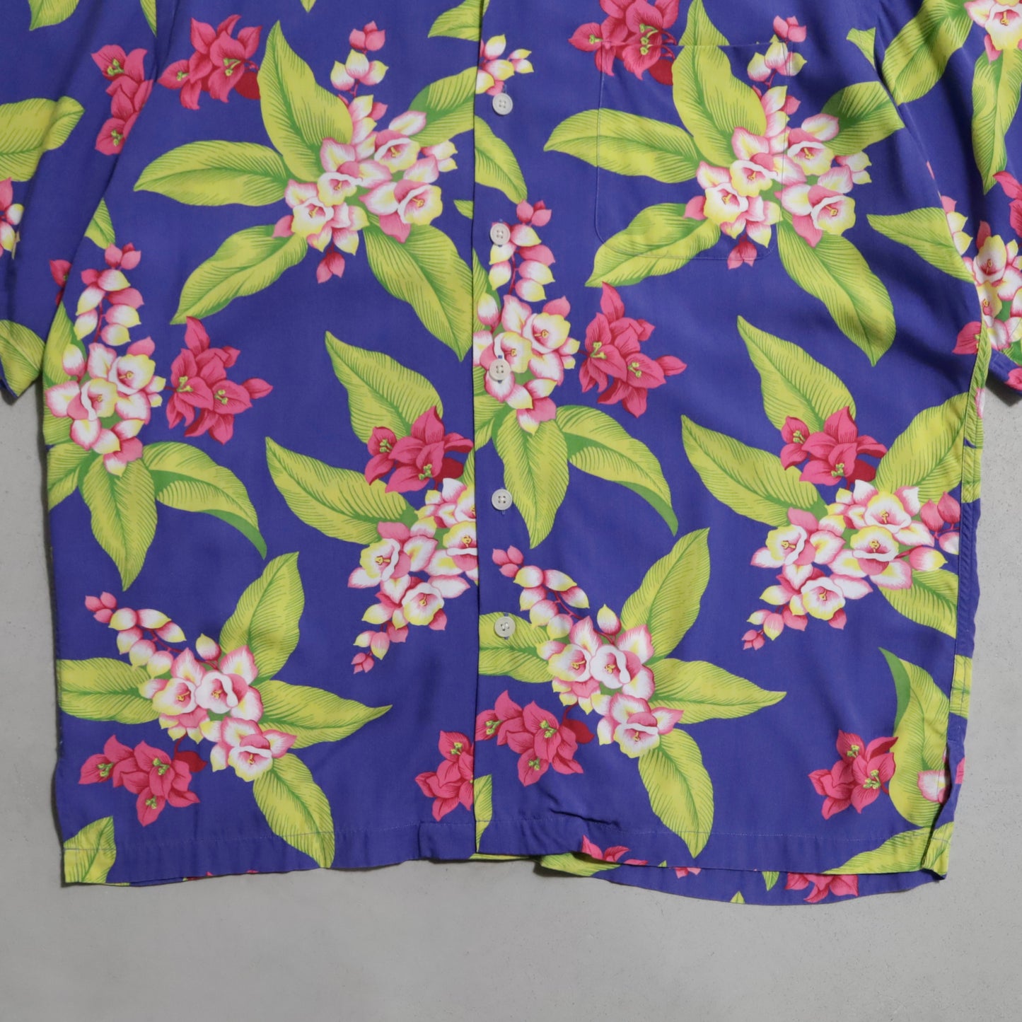POLO BY RALPH LAUREN RAYON HAWAIIAN SHIRT (LARGE/GOOD CONDITION)
