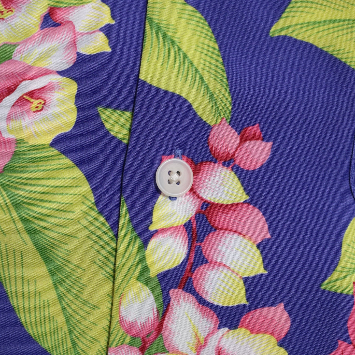 POLO BY RALPH LAUREN RAYON HAWAIIAN SHIRT (LARGE/GOOD CONDITION)