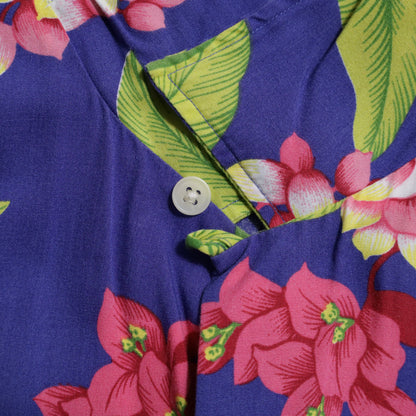 POLO BY RALPH LAUREN RAYON HAWAIIAN SHIRT (LARGE/GOOD CONDITION)