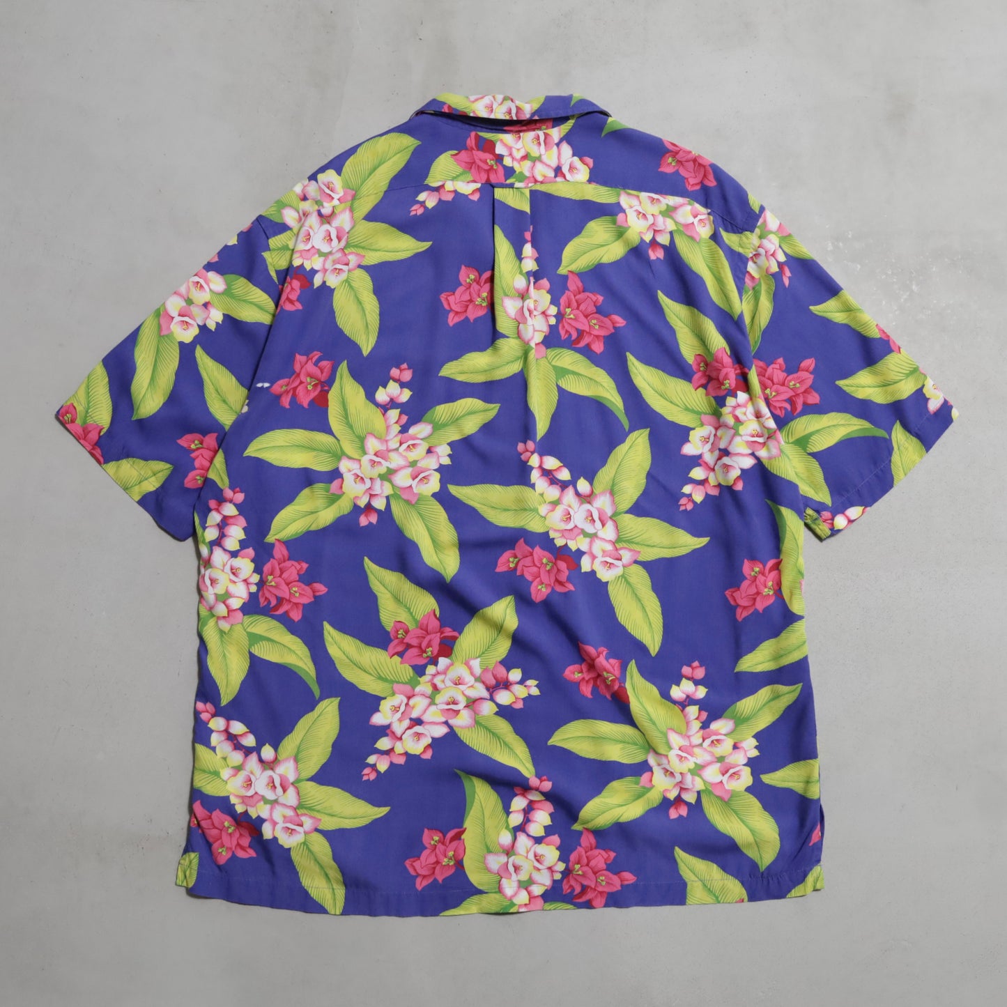 POLO BY RALPH LAUREN RAYON HAWAIIAN SHIRT (LARGE/GOOD CONDITION)