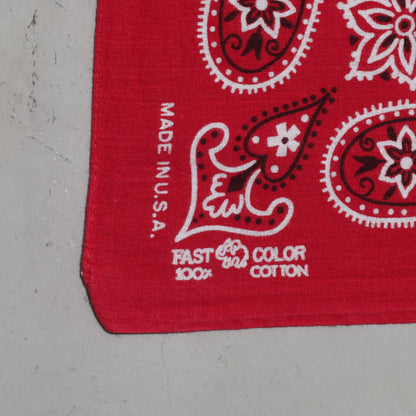 ELEPHANT BRAND PAISLEY PATTERN BANDANA (GOOD CONDITION)