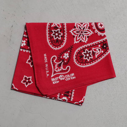 ELEPHANT BRAND PAISLEY PATTERN BANDANA (GOOD CONDITION)