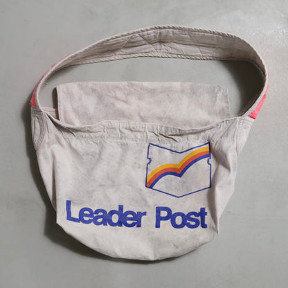 ABILITIES "LEADER POST" NEWSPAPER BAG (GOOD USED CONDITION)