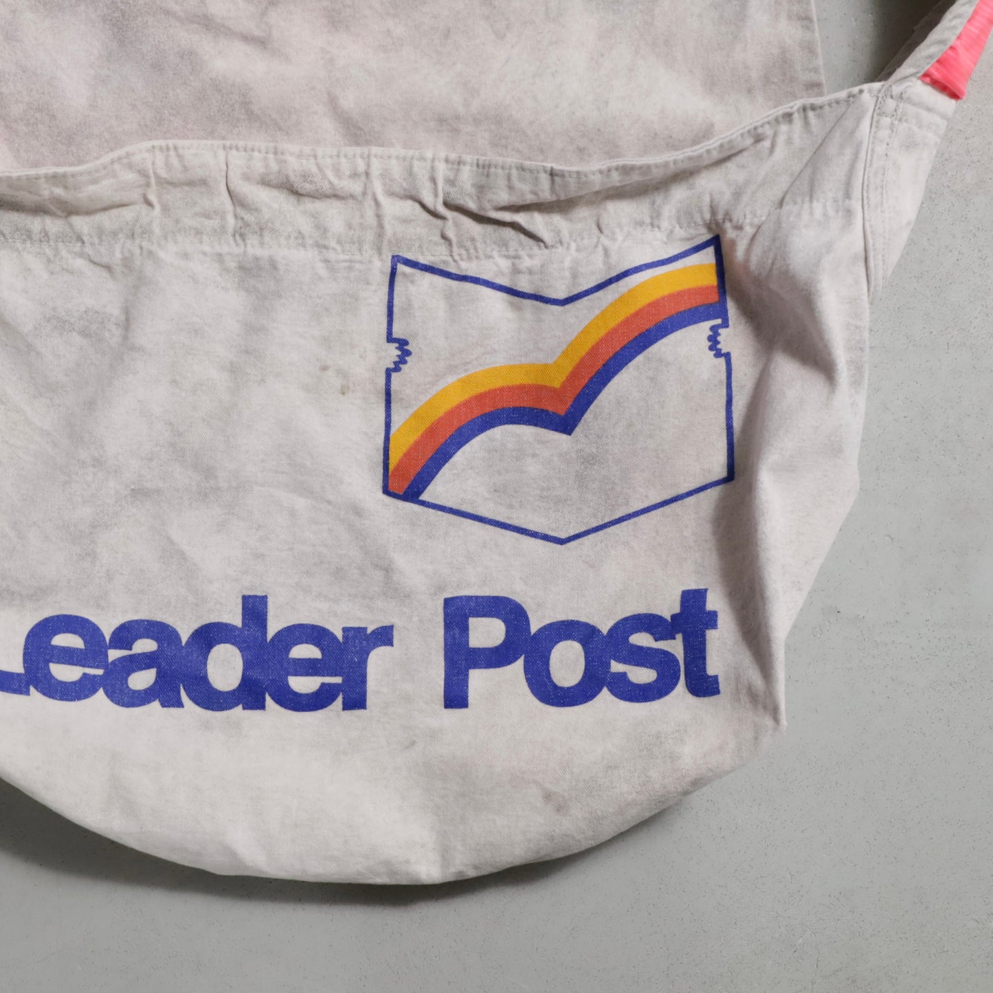 ABILITIES "LEADER POST" NEWSPAPER BAG (GOOD USED CONDITION)