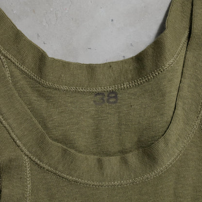DEAD STOCK WWII U.S.MILITARY COTTON TANK TOP (SIZE 38)