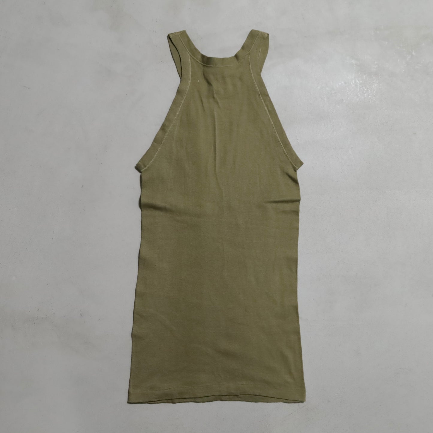 DEAD STOCK WWII U.S.MILITARY COTTON TANK TOP (SIZE 38)