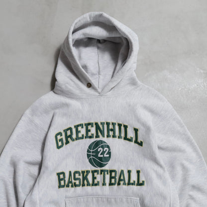 CHAMPION REVERSE WEAVE SWEAT HOODIE (LARGE/GOOD CONDITION)