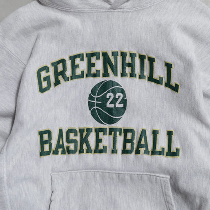 CHAMPION REVERSE WEAVE SWEAT HOODIE (LARGE/GOOD CONDITION)