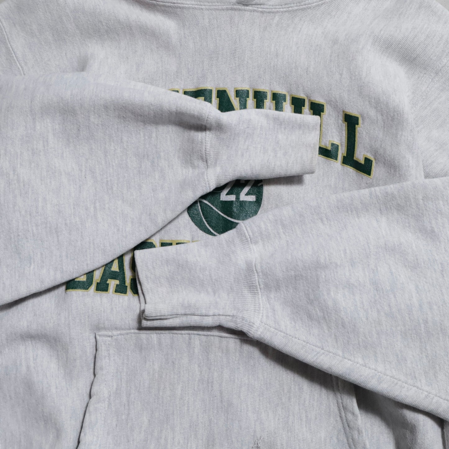 CHAMPION REVERSE WEAVE SWEAT HOODIE (LARGE/GOOD CONDITION)