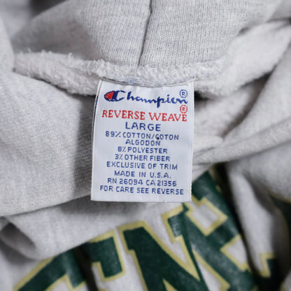 CHAMPION REVERSE WEAVE SWEAT HOODIE (LARGE/GOOD CONDITION)