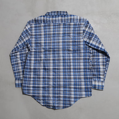DEAD STOCK JCPENNEY PRINT FLANNEL SHIRT (LARGE 16-16 1/2)