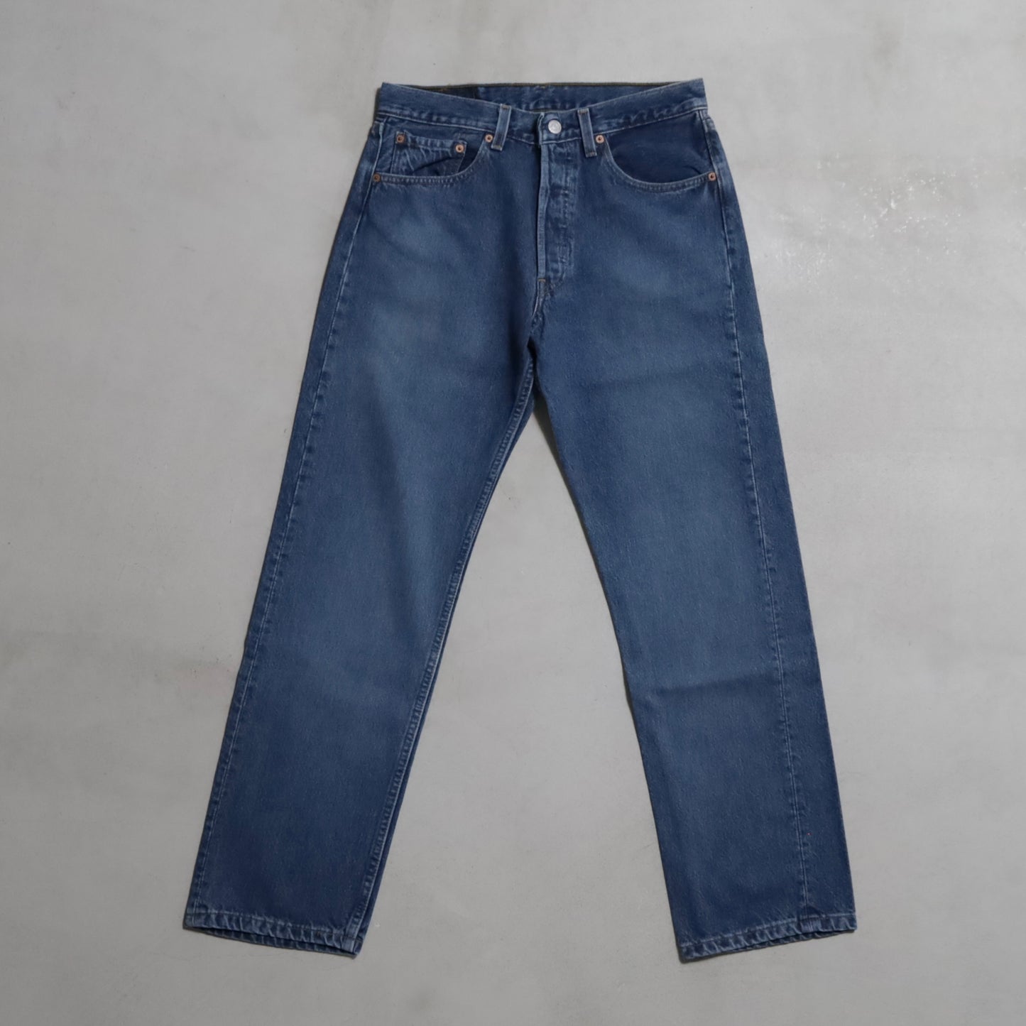 DEAD STOCK LEVI'S 501-0195 WASHED DENIM PANTS (W31/L30)