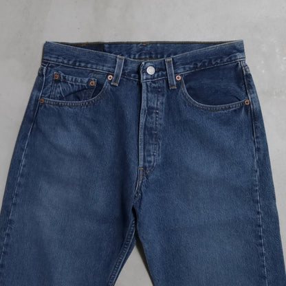 DEAD STOCK LEVI'S 501-0195 WASHED DENIM PANTS (W31/L30)