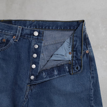 DEAD STOCK LEVI'S 501-0195 WASHED DENIM PANTS (W31/L30)