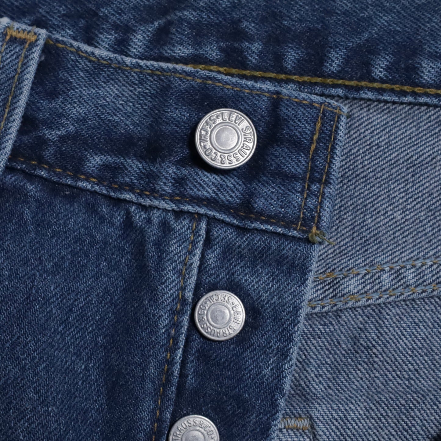 DEAD STOCK LEVI'S 501-0195 WASHED DENIM PANTS (W31/L30)