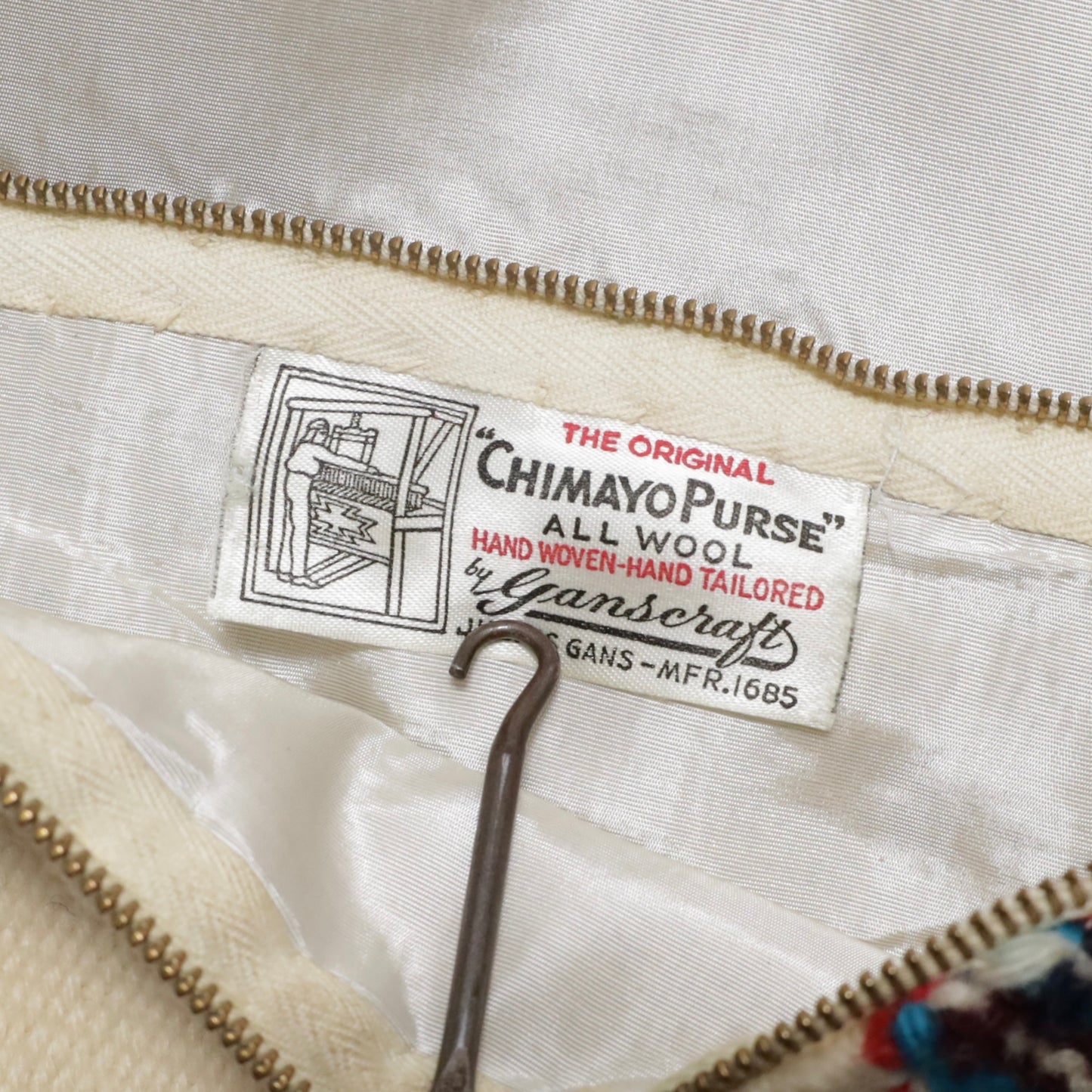 GANSCRAFT CHIMAYO PURSE (WITH BOX/VERY GOOD CONDITION)