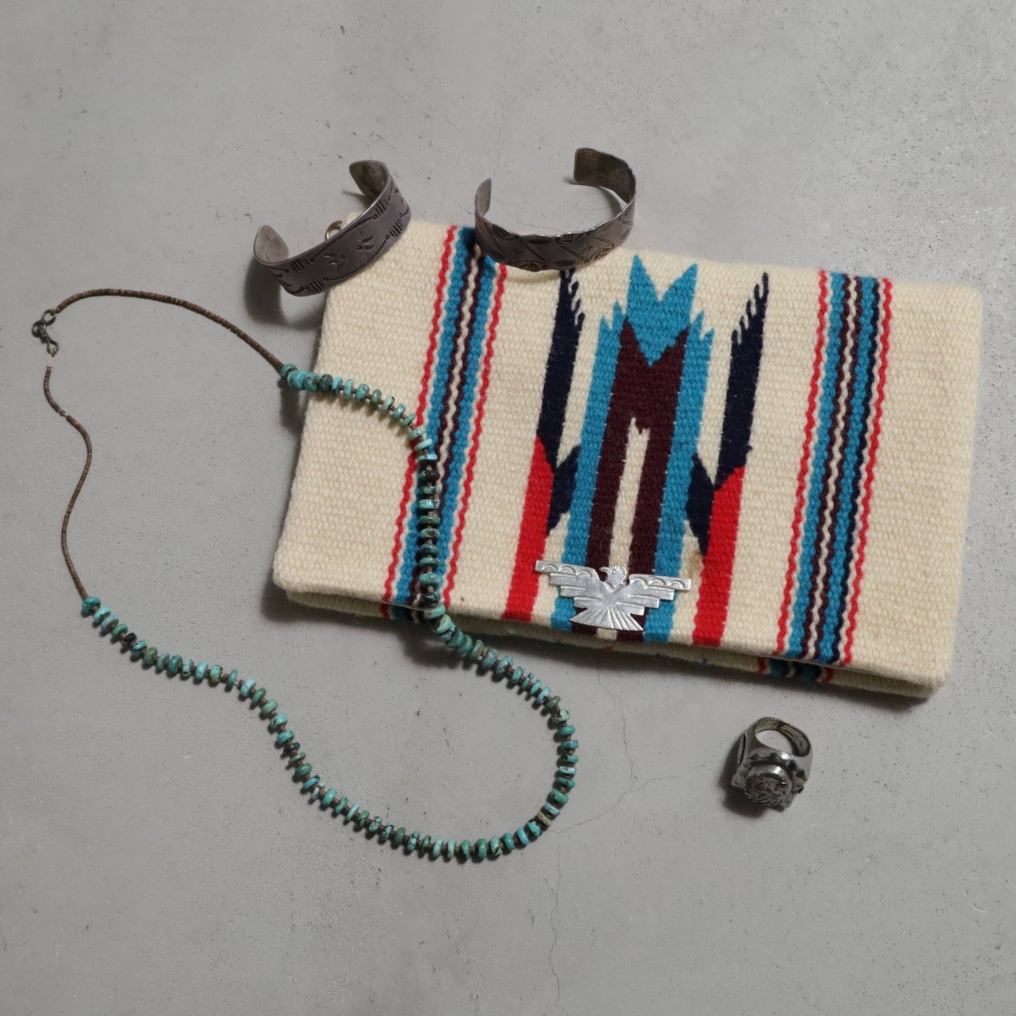 GANSCRAFT CHIMAYO PURSE (WITH BOX/VERY GOOD CONDITION)