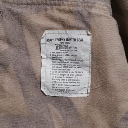 ASAT TRIBAL PATTERN CAMO 2-POCKET JACKET (LARGE-LONG/GOOD CONDITION)