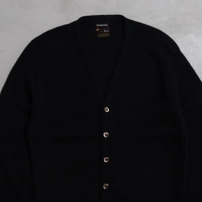 TOWNCRAFT BLACK ALPACA CARDIGAN (MEDIUM/GOOD CONDITION)