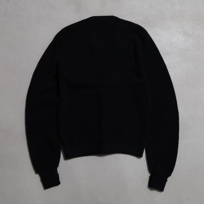 TOWNCRAFT BLACK ALPACA CARDIGAN (MEDIUM/GOOD CONDITION)
