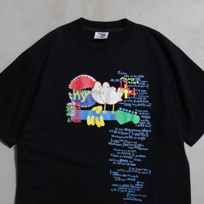 WOODSTOCK '94 MUSIC T-SHIRT (25TH ANNIVERSARY/LARGE/GOOD CONDITION)