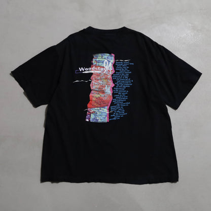 WOODSTOCK '94 MUSIC T-SHIRT (25TH ANNIVERSARY/XLARGE/GOOD CONDITION)