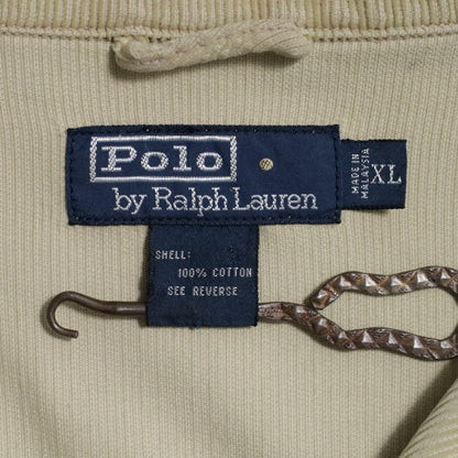 POLO BY RALPH LAUREN CORDUROY TRUCKER JACKET (XLARGE/GOOD USED CONDITION)