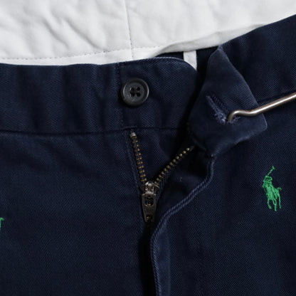POLO BY RALPH LAUREN PONY EMBROIDERY CHINO TROUSERS (W38L30/GOOD CONDITION)
