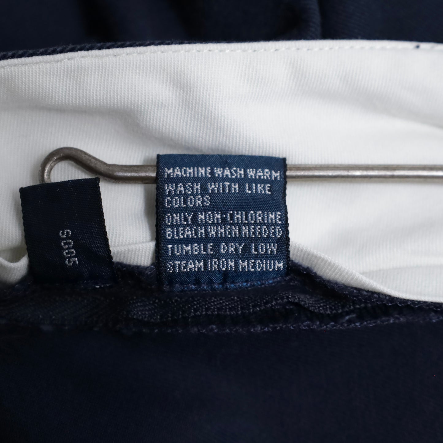 POLO BY RALPH LAUREN PONY EMBROIDERY CHINO TROUSERS (W38L30/GOOD CONDITION)