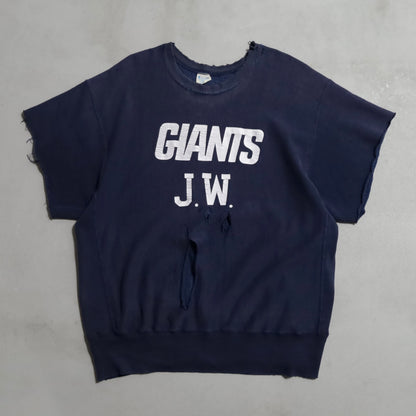 CHAMPION REVERSE WEAVE CUT-OFF SWEAT SHIRT (XLARGE/GOOD DAMAGE)