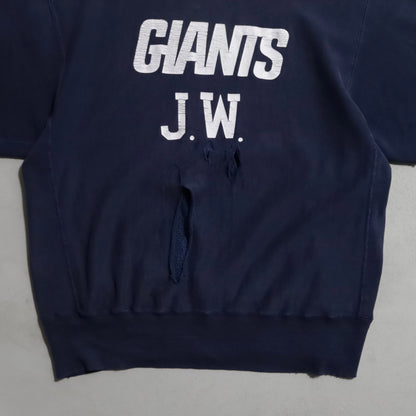 CHAMPION REVERSE WEAVE CUT-OFF SWEAT SHIRT (XLARGE/GOOD DAMAGE)
