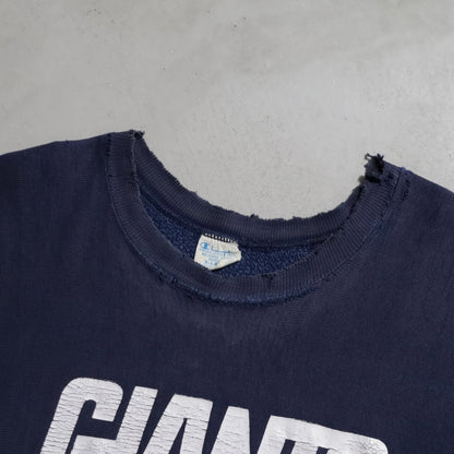 CHAMPION REVERSE WEAVE CUT-OFF SWEAT SHIRT (XLARGE/GOOD DAMAGE)