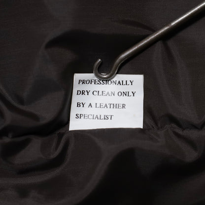 L.L.BEAN GOATSKIN LEATHER JACKET (XLARGE/GOOD CONDITION)