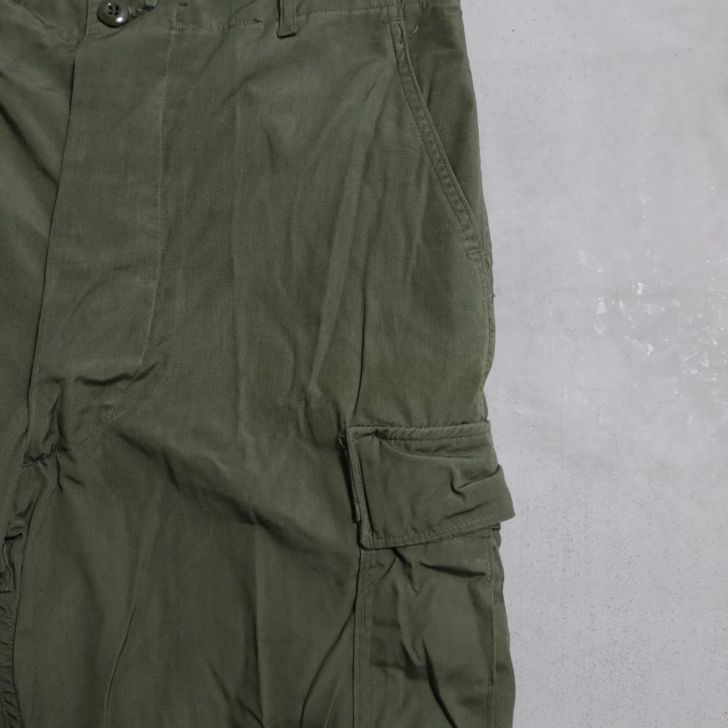 ALMOST DEAD STOCK U.S.ARMY JUNGLE FATIGUE PANTS 2RD TYPE (MEDIUM-SHORT)