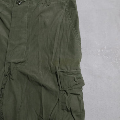 ALMOST DEAD STOCK U.S.ARMY JUNGLE FATIGUE PANTS 2RD TYPE (MEDIUM-SHORT)
