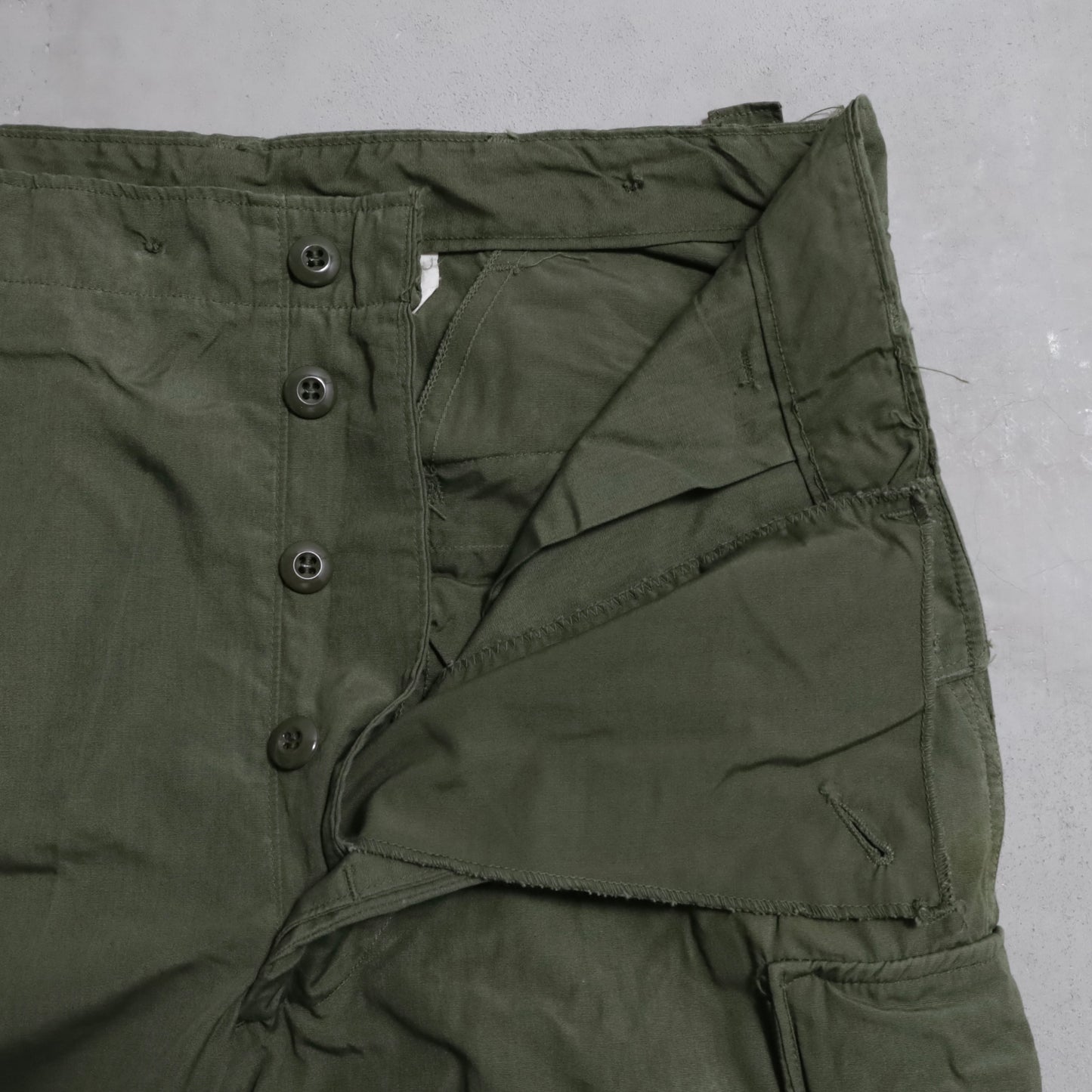 ALMOST DEAD STOCK U.S.ARMY JUNGLE FATIGUE PANTS 2RD TYPE (MEDIUM-SHORT)