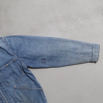 CAN'T BUST'EM DENIM JACKET (RARE PIECE/91-B TYPE/GOOD REPAIR)
