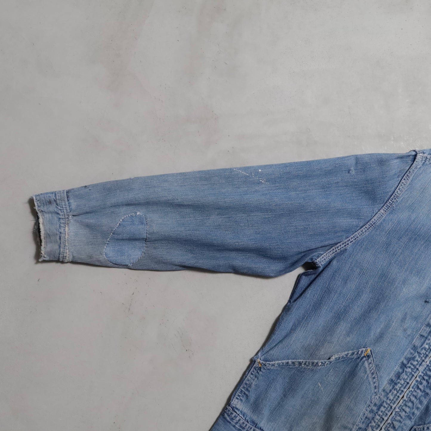 CAN'T BUST'EM DENIM JACKET (RARE PIECE/91-B TYPE/GOOD REPAIR)