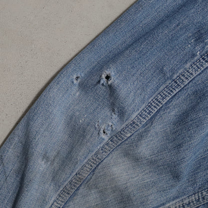 CAN'T BUST'EM DENIM JACKET (RARE PIECE/91-B TYPE/GOOD REPAIR)