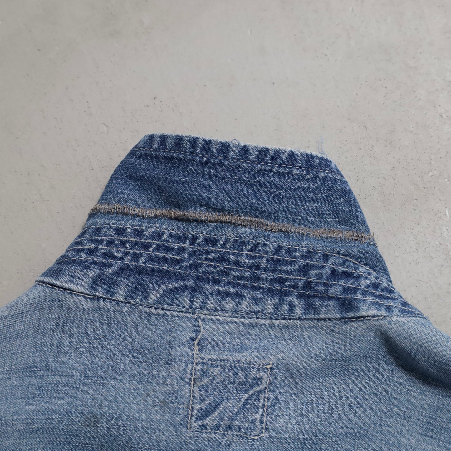 CAN'T BUST'EM DENIM JACKET (RARE PIECE/91-B TYPE/GOOD REPAIR)