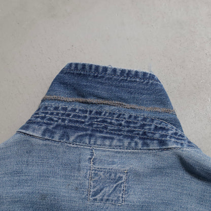 CAN'T BUST'EM DENIM JACKET (RARE PIECE/91-B TYPE/GOOD REPAIR)