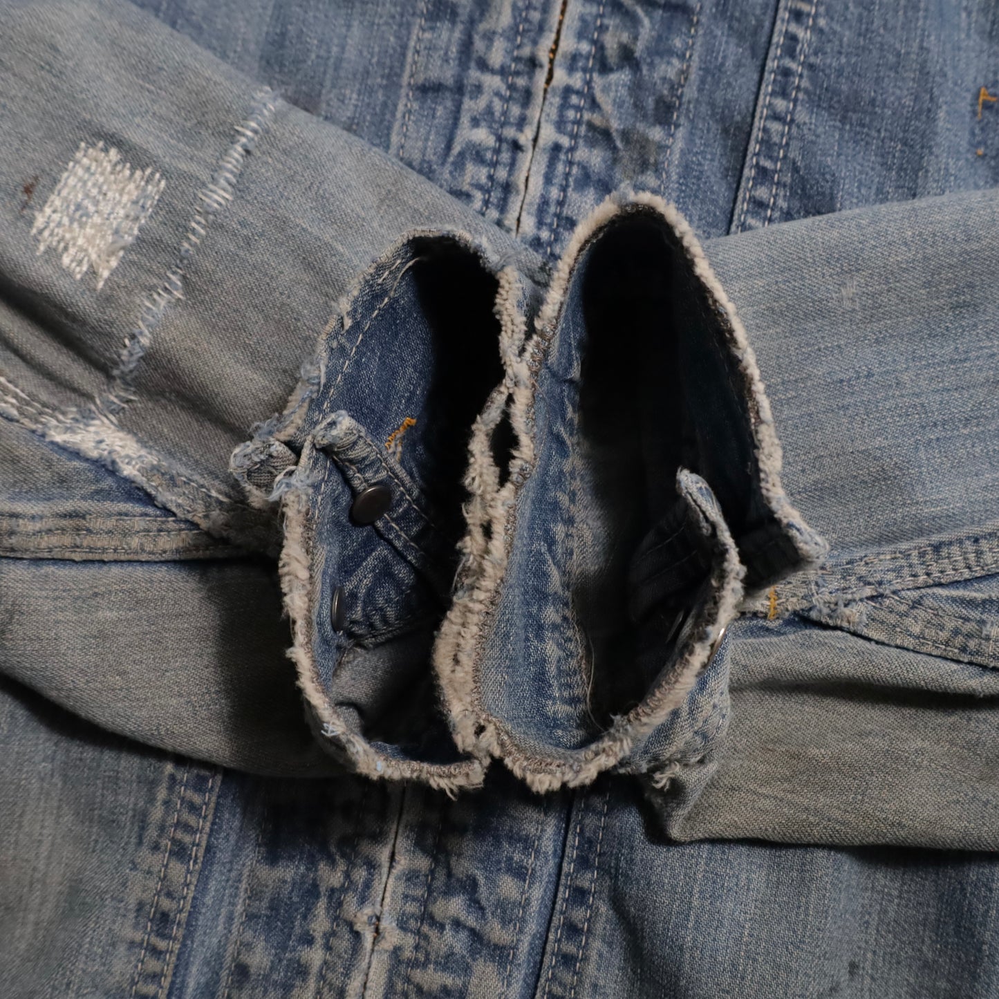 CAN'T BUST'EM DENIM JACKET (RARE PIECE/91-B TYPE/GOOD REPAIR)