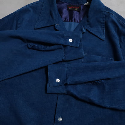 SANDY MAC DONALD CORDUROY BOX SHIRT (LARGE/VERY GOOD CONDITION)