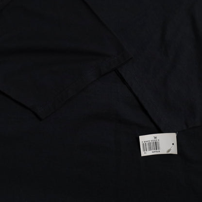 DEAD STOCK RUSSELL BLACK PLAIN T-SHIRT (XLARGE)
