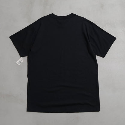 DEAD STOCK RUSSELL BLACK PLAIN T-SHIRT (XLARGE)
